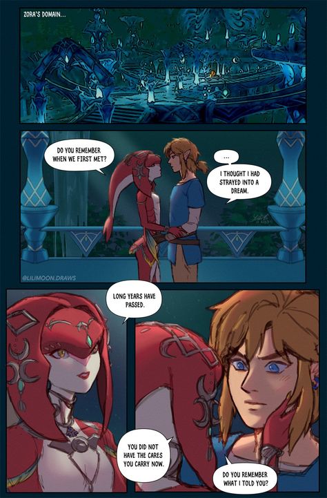 Link X Mipha Botw, Totk Link, Mipha And Link, Batman Funny, Link Zelda, Zelda Art, Legend Of Zelda Breath, Zelda Breath, Breath Of The Wild