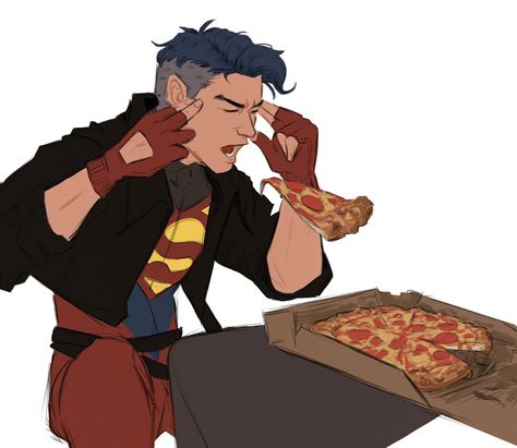 Kon Kent Fanart, Kon El Comic, Kon El Fanart, Conner Kent X Tim Drake, Tim Drake X Conner Kent Fanart, Konner Kent, Kon Kent, Prank Boyfriend, Kent Family