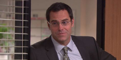 The actor opened up. The Office David Wallace, David Wallace The Office, The Office Dinner Party, The Office Finale, Andy Buckley, Office Cast, Good Man Quotes, David Wallace, Childhood Crushes