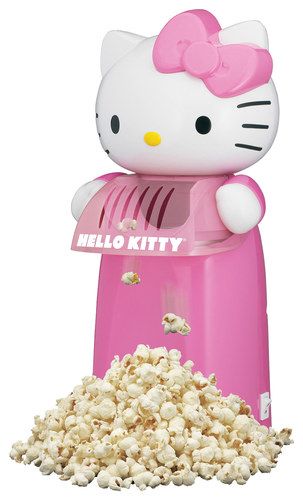 Hello Kitty - Hot Air Popcorn Maker - Pink/White Hello Kitty Popcorn, Hello Kitty Kitchen Appliances, Hello Kitty Appliances, Air Popcorn Maker, Hello Kitty Kitchen, Hello Kitty Merchandise, Hello Kitty House, Charmmy Kitty, Popcorn Machine