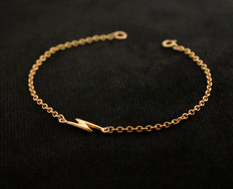 lightening bolt bracelet Harry Potter Lightning Bolt, Harry Potter Lightning, Lightning Bolts, Fan Girl, Lightning Bolt, Bling Bling, Christmas List, Delicate Bracelet, Frosting