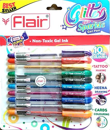 Gutter Colors, Kid Ink, Art Pens And Markers, Glitter Pens, Art Pens, Glitter Gel, Sparkles Glitter, Office Products, Pen Sets