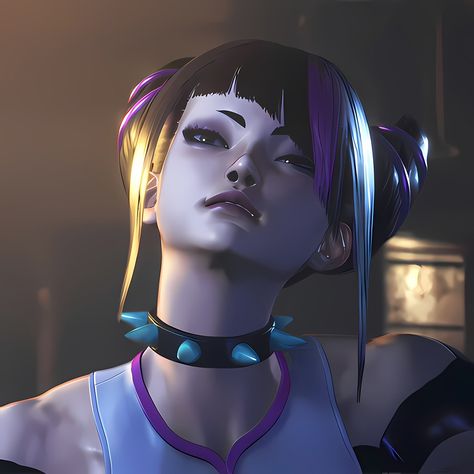 Juri Han Pfp, Juri Street Fighter Icon, A.k.i Street Fighter, Juri Han Icon, Juri Sf6, Video Game Pfp, Street Fighter Juri, Han Juri, Juri Street Fighter