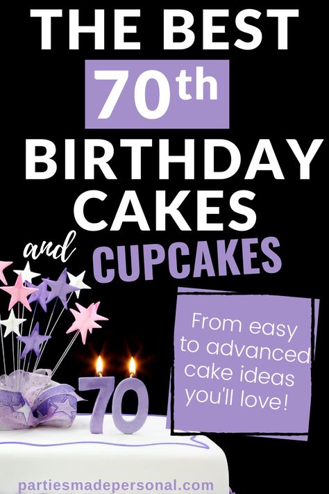 70th Birthday cake ideas - Easy 70th Birthday cake ideas and unique 70th birthday cakes. Happy 70th Birthday Cake ideas. 70birthday Cake 70th Birthday, Womens 70th Birthday Cakes, 70 Birthday Party Ideas For Men Cake, 70 Bday Cake, 70th Birthday Cake Ideas For A Man, Ideas For A 70th Birthday Party, 70th Birthday Cupcakes For Men, 70 Birthday Cake Ideas, Ideas For 70th Birthday Party For Men