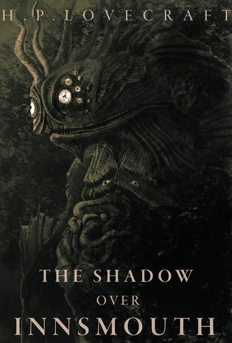 The Shadow Over Innsmouth, H.P. Lovecraft Shadow Over Innsmouth, The Shadow Over Innsmouth, Cthulhu Fhtagn, Cthulhu Art, Horror Literature, Call Of Cthulhu Rpg, Lovecraft Cthulhu, Harry Houdini, Lovecraftian Horror