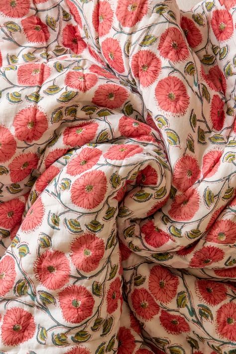 Ian Snow, Velvet Footstool, Bohemian Quilt, Cotton Plant, Quilted Duvet Cover, Bohemian Bedroom Decor, Floral Quilt, Bohemian Bedroom, Quilted Bedspreads