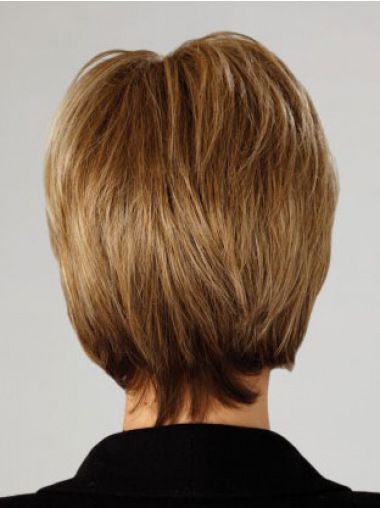 Exquisite Lace Front Bobs Blonde Short Wigs, Short Blonde Wig Enabled Back View Of Short Hair, Short Hairstyles For Oval Faces, Short Hair Over 50, Pinterest Short Hairstyles, Hairstyles For Oval Faces, Short Lace Front Wigs, Stacked Bob Hairstyles, Hair Over 50, Short Shag Hairstyles