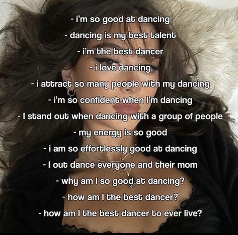 Dancer Affirmations, Career Affirmations, Scripting Ideas, Law Of Attraction Planner, Everything Is Energy, Affirmations For Happiness, Luck Quotes, Vision Board Inspiration, Self Concept