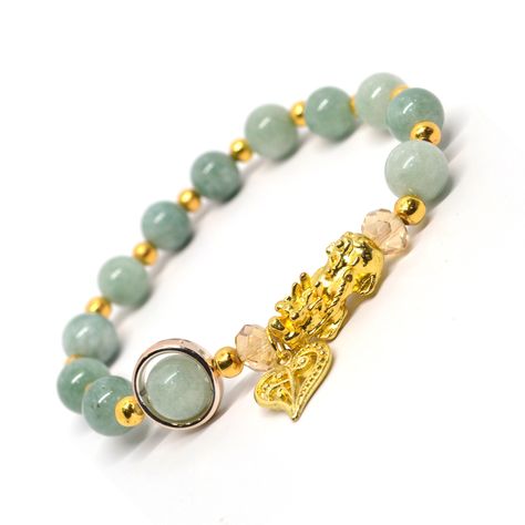 Green Burma Natural Jade Beads Bracelet Chinese Gold Plate Pixiu Piyao Bixie Pendants Tiny Heart Charm Jewelry Gift For Wealth Good Luck her by LexkukuJewelry2020 on Etsy https://www.etsy.com/listing/779577967/green-burma-natural-jade-beads-bracelet Cat Necklace Gold, Chinese Gold, Jade Bracelet, Tiny Heart, Bracelets Handmade Beaded, Cat Necklace, Natural Jade, Jade Beads, Handmade Beads