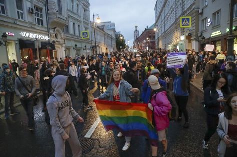 Russia's LGBTQ+ community is living in fear following new laws and court rulings, activists say Gay Rights Movement, United Nations Human Rights, Lgbtq Rights, Gay Rights, Lgbt Rights, Social Movement, Supreme Court, Human Rights, Moscow