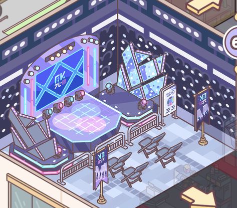 Pocket Love Room Idea concert stage Pocketlove Room Ideas, Pocket Love Game Ideas, Pocket Love Room Ideas, Pocket Love Game, Pocket Love, Gender Reveal Photos, Cozy Gaming, Drawing Books, Live House