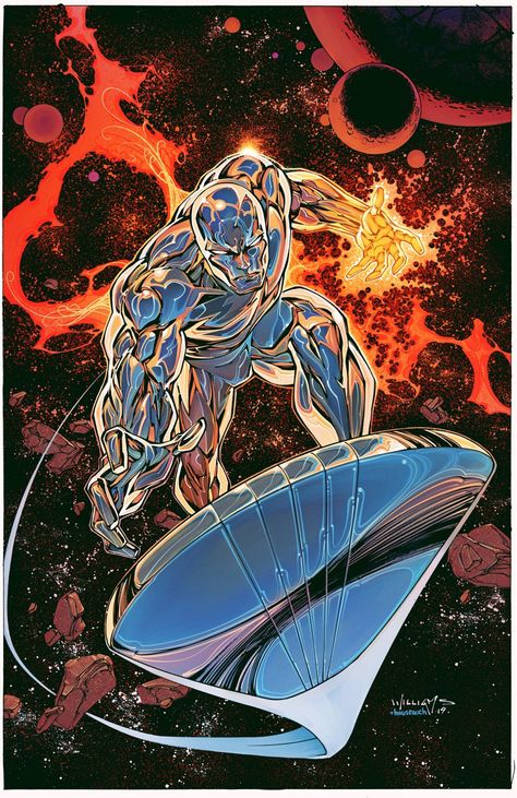 Scott Williams on Twitter: "My Silver Surfer Black #1 cover, cosmically colored by the great @John_Rauch .… " Silver Surfer Black, Silver Surfer Wallpaper, Silver Surfer Comic, The Silver Surfer, Surfer Art, Marvel Artwork, Arte Dc Comics, Marvel Comics Wallpaper, Marvel Comic Books