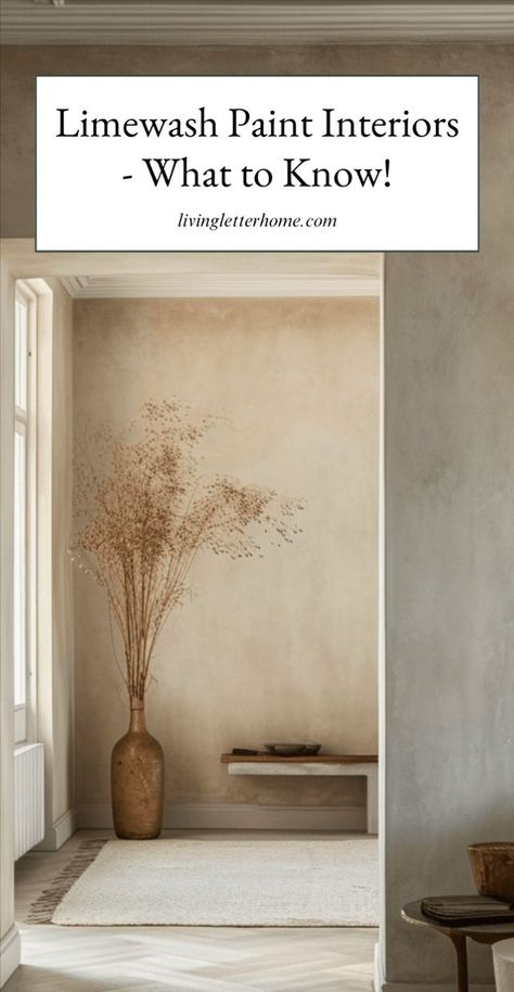 Are you considering painting your interior walls with Limewash? If so, this post is here to help you determine what their is to know about painting walls limewash. Wondering how to apply limewash paint? This post covers that, too! Learn how to create limewash on the interiors of your home. It's the latest trend and I know you're going to love it! Paint For Walls, Lime Wash Walls, Limewash Walls, Lime Wash, Wash Painting, Limewash Paint, Painting Walls, Lime Paint, Washing Walls