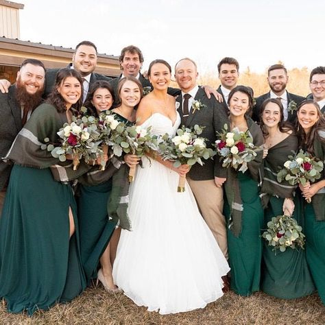 Cream bridesmaids