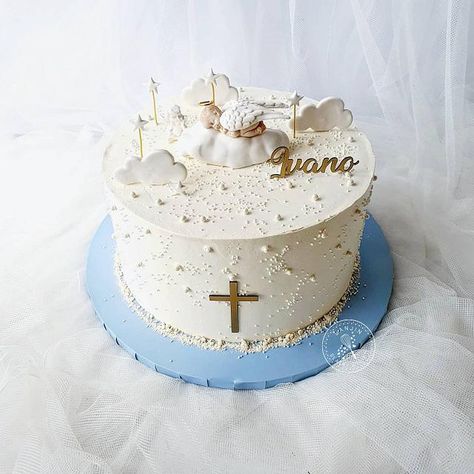 Torte Za Krstenje Za Decake, Torte Za Krstenje Za Devojcice, Torte Za Krizmu, Torta Za Krstenje, Half Half Cake, Cake For Christening, Torte Za Krštenje, Cake Baptism, Boy Communion Cake