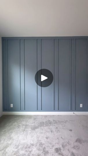 Vertical Molding Accent Wall, Molding Accent Wall, Random Bedroom, Rooms In House, Big Dawgs, Timeless Simplicity, Home Basement, Paint Tips, Trim Molding