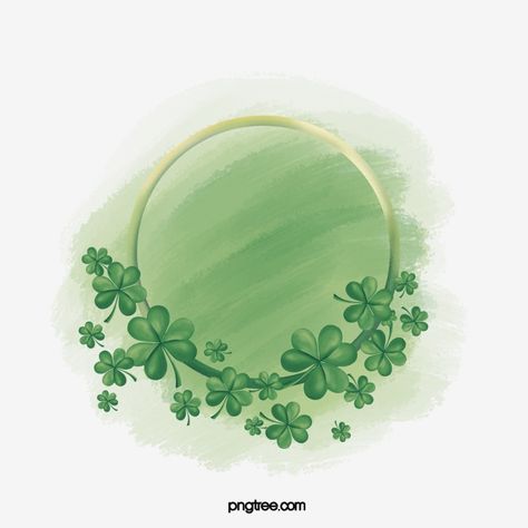 Diy St Patricks Day Decor, Shamrock Clipart, Anjing Pug, Purple Flower Background, St Patricks Day Clipart, Border Png, Green Clover, Leaf Clipart, Romantic Background