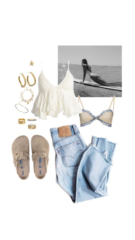 Collage Class Outfits, Vacation Outfits Daytime, Vsco Summer Outfits 2019, Fall Costal Outfit, Pouge Life Outfit Aesthetic, Outfits To Wear To Hawaii, Summer Outfits No Crop Tops, Florida College Outfits, Seaside Outfit Summer