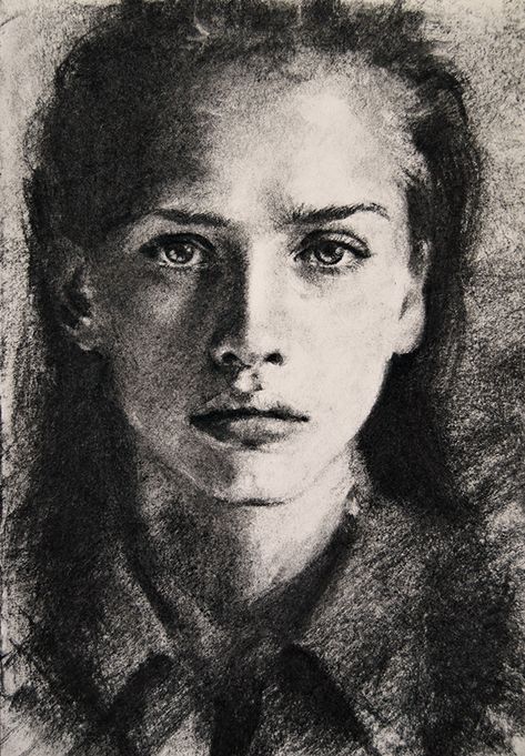 Charcoal Potrait Sketch, Charcoal Self Portrait, Pencil Drawing Inspiration Sketches, Carbon Drawings, Charcoal Pencil Sketches, Coal Drawing, Face Sketching, Charcole Drawings, Drawing Deer