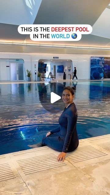 Richi Shah | Travel on Instagram: "Would you DARE to go swimming or diving here? 🤯😅
Well, WE DID! 
This is the World’s Deepest Swimming Pool, and diving here was one of craziest adventure we did in Dubai. 
It’s 60 Metres Deep, holds 14 Million Litres of fresh Water, and depicts an Underwater Sunken City 😱
Our minds were blown, and it was one hell of an experience 🤩

Location : @deepdivedubai 
.
.
.
.
.
.
.
Deep Dive Dubai, Dubai, Things to do Dubai, Dubai Itinerary, Explore Dubai, Visit Dubai, Deepest Pool, Scuba Diving, Bucket List, Travel Influencer" Deep Dive Dubai, Richi Shah, Deepest Pool, Scuba Diving Bucket List, Deepest Swimming Pool, Dubai Itinerary, Dubai Things To Do, Deep Pool, Travel Influencer