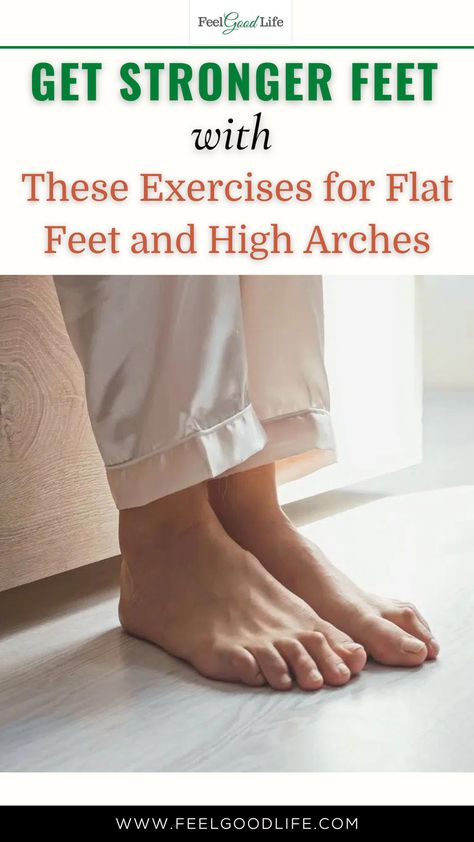 Flat feet and high arches can cause discomfort, pain, and even lead to injuries. Strengthening the muscles in your feet can help alleviate these issues and improve overall foot health. These exercises, which target flat feet and high arches, can help you build strength, increase flexibility, and reduce pain. Add them to your routine to get stronger, healthier feet. #flatfeet #higharches #foothealth #footexercises #fitness #wellness #selfcare #painmanagement #injuryprevention High Arch Foot, High Arches, Foot Exercises, Calf Stretches, Wellness Selfcare, Muscle Imbalance, Ankle Pain, Foot Pain Relief, Get Stronger