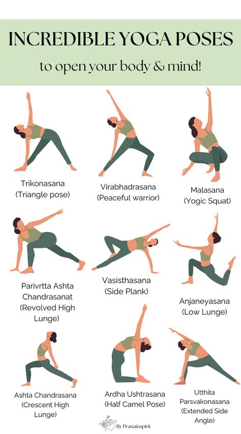 Try out those yoga poses that open you to new opportunities and healthier life.  #yoga #yogaposes #yogi #mindfulness #heartopening #heartchakra #flexibility #mobility #fitness #weightloss #activelifestyle #activities #workout #10000steps #activelife #healthy #healthyhabits #healthylifestyle #healthandwellness #healthandfitness Yoga Poses For Lower Belly, Yoga For Strength And Flexibility, Yoga Floor Poses, Feminine Yoga Poses, Yoga Cues, Yoga For Hips, Yoga Posses, Yoga Routine For Beginners, Beautiful Yoga Poses