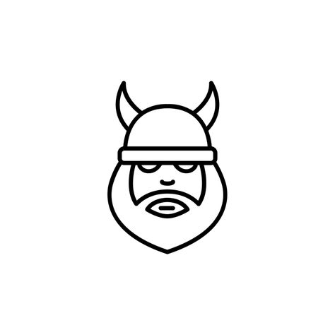 Viking Doodle, Viking Cartoon, Viking Images, Vector Png, Creative Commons, Free Png, Free Image, Royalty Free Images, Crayon