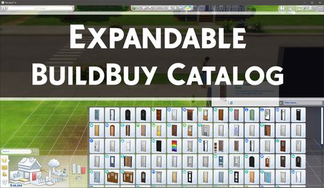 Expandable BuildBuy Catalog #twistedmexi #sims4 #sims4mod Day Walker, Ts4 Mods, Sims 4 Cheats, Best Build, Sims 4 Build, Life Stages, Game Play, Life Improvement, The Sims4