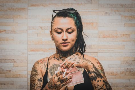 Having fun with my friend @veronezenaay, follow her on instagram and let's play some card game hahahha. Download this photo by Ramille Soares on Unsplash Best Tattoo Numbing Cream, Playing Card Tattoos, Unique Tattoos For Women, Sacred Heart Tattoos, Virgo Tattoo, Arabic Tattoo Quotes, Ancient Tattoo, Arabic Tattoo, Elements Tattoo