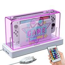 Led Colors, Nintendo Switch Oled, Purple Rooms, Nintendo Switch Accessories, Led Controller, Game Themes, Display Boxes, Dust Cover, Gaming Accessories