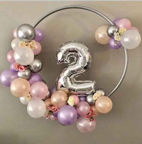 Ballon Ring Decoration, Wedding Balloon Decor, Wedding Ballon, Balloon Ring, Paw Patrol Skye Birthday, Balloon Decoration Ideas, Pop Art Party, Garland Balloon