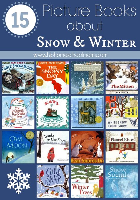 Winter Books Preschool, Books For Preschool, Snow Falls, Winter Kindergarten, Winter Books, Kindergarten Books, Winter Preschool, Art Education Resources, Preschool Books