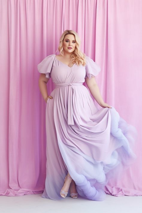 Plus Size Fantasy Dress, Plus Size Ethereal, Fantasy Plus Size, Pisces Fashion, Gown Aesthetic, Ethereal Gown, Goddess Outfit, Fairytale Gown, Plus Size Wedding Gowns