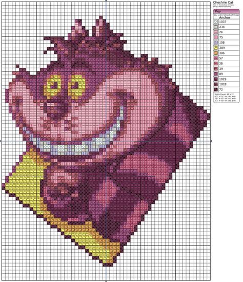 Alice In Wonderland Cross Stitch, Stitch Character, Disney Cross Stitch Patterns, Stitch Cartoon, Disney Cross Stitch, Cat Cross Stitch, Pixel Pattern, Dragon Pattern, Cheshire Cat