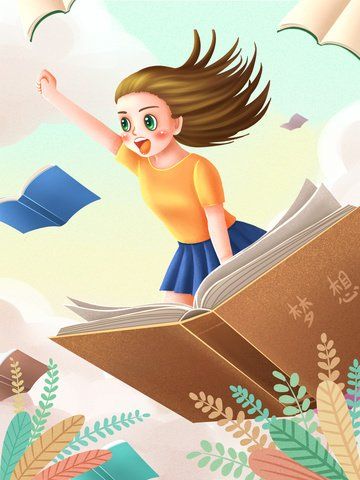 fairy,reading,flying,positive energy,girl,sky,illustrator,noise,small,dream,inspirational,book,fantasy Reading Books Illustration, Dream Illustration, Reading Posters, Background Design Vector, Dream Book, Fantasy Book, Geometric Animals, Book Posters, Book Images