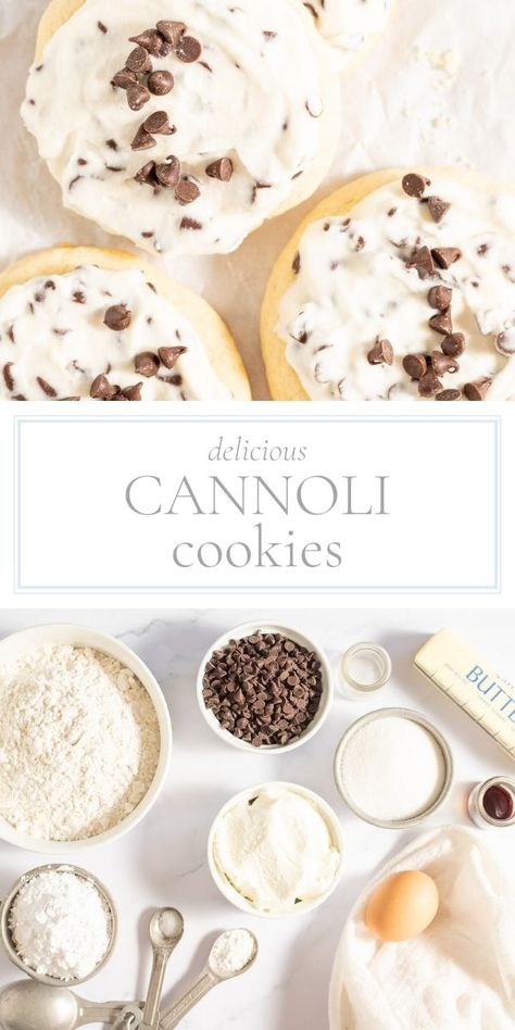 Canoli Crumbl Cookie, Crumble Cannoli Cookie, Cannoli Thumbprint Cookies, Crumbl Cannoli Cookie Copycat, Canolli Cookie Recipes, Cannoli Cookies Ricotta, Cookies To Sell Ideas, Nyc Style Cookie Recipe, Crumbl Inspired Cookies