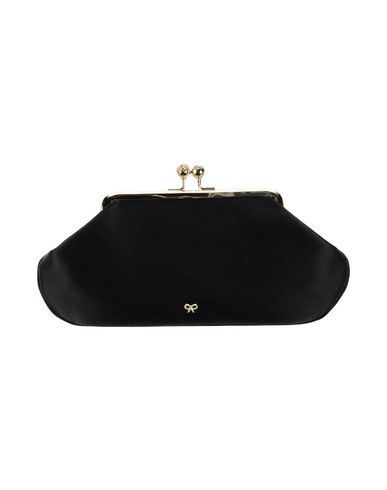 Anya Hindmarch Black Satin Maud Clutch Kate Bags, Anya Hindmarch, Duchess Kate, Handbags Online, Kate Middleton, Black Satin, Clutch Bag, Wedding Gifts, Coin Purse