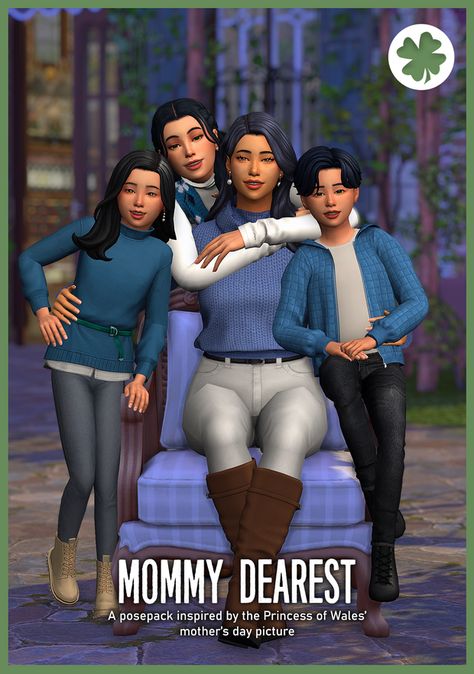 Sims 4 Royal Family Portrait Poses, Sims 4 Cc Mother Clothes Patreon, Sims 4 Pose Packs Family, Sims 4 Single Mom Poses, Sims 4 Cc Poses Family, Family Poses Sims 4, Sims 4 Poses Family, Sims 4 Family Poses, Puke Bucket