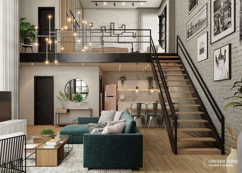 Pop Bedroom, Loft Bedroom Ideas, Background Bedroom, Loft House Design, Dreamy Decor, Bedroom Background, Loft Bedroom, Small Apartment Design, Loft Interiors