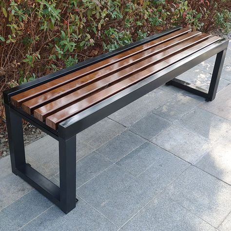 Diy bench outdoor