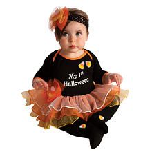 My First Halloween Costume - Infant Size 6-12 Months Candy Corn Halloween Costume, Halloween Kostüm Baby, Halloween Costume Onesie, Halloween Tutu Dress, Halloween Outfits For Kids, Diy Halloween Dekoration, First Halloween Costumes, Newborn Halloween Costumes