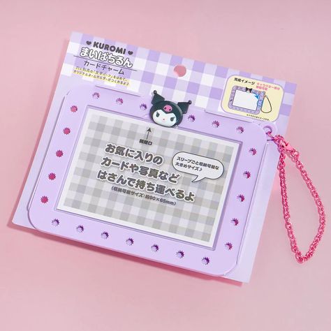 Kuromi Custom Photocard Holder Charm – Blippo Kawaii Shop Kuromi Decor, Kuromi Things, Custom Alphabet, Alphabet Decor, Fun Phrases, Cute Kuromi, Photocard Holder, Super Kawaii, Kawaii Shop