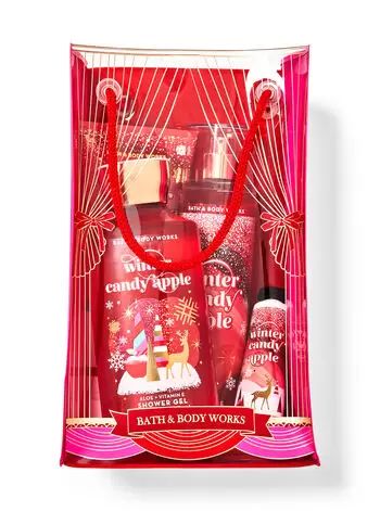 Winter Candy Apple Gift Bag Set | Bath & Body Works