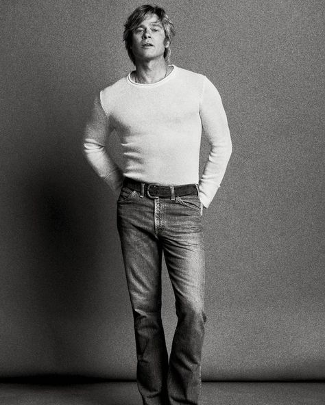 Brad Pitt 80s, Brad Pitt Photoshoot, 80s Photoshoot, Brad Pitt Style, Cold Fits, Menswear Runway, Spring Fits, Summer Lookbook, Streetwear Men Outfits