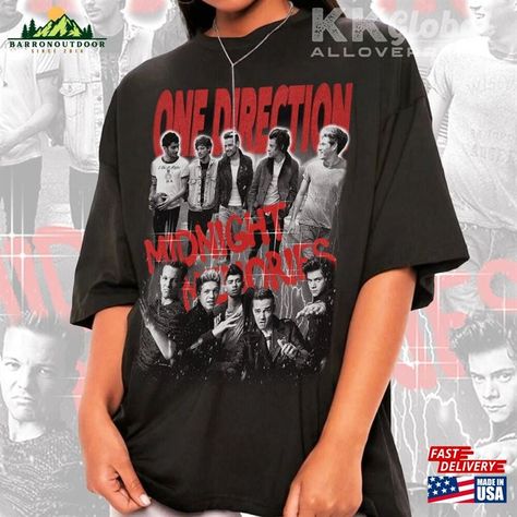 One Direction Music Shirt 90S Vintage Merch Midnight Memories Album Tour 2023 1D Unisex Tee Sweat 240623S3 Classic T-Shirt Check more at https://barronoutdoor.com/product/one-direction-music-shirt-90s-vintage-merch-midnight-memories-album-tour-2023-1d-unisex-tee-sweat-240623s3-classic-t-shirt/ One Direction Merch, One Direction Music, Midnight Memories, Memory Album, Larry Stylinson, Trending Tshirts, Christmas 2024, 90s Vintage, One Direction