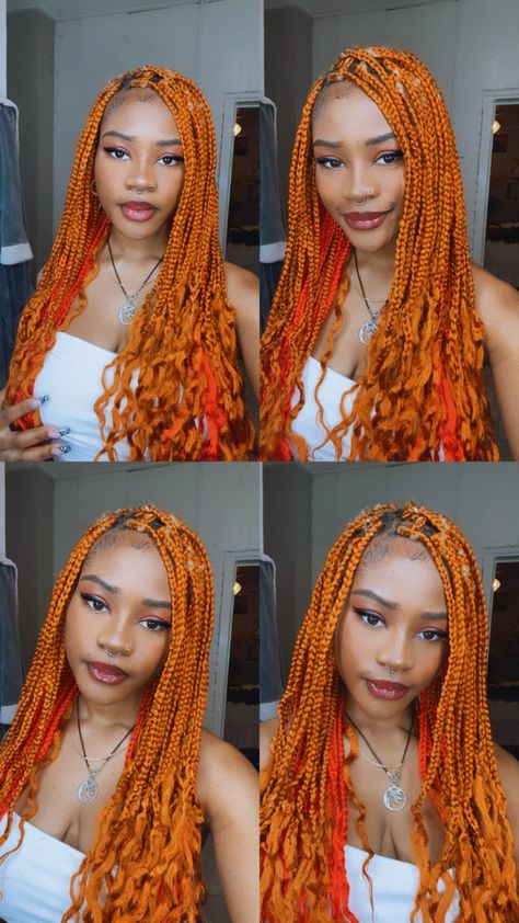 Orange Hair, Ginger, Vision Board, Orange, Hair Styles, Hair, Quick Saves