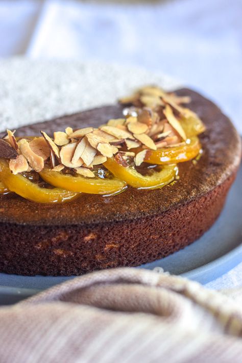 Honey and Olive Oil Almond Cake with Candied Citrus Herb Cake, Ooni Pizza Oven, Perfect Homemade Pizza, Baking With Olive Oil, Candied Citrus, Ooni Pizza, Mediterranean Flavors, Candied Orange Peel, Cinnamon Roll Cake