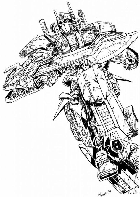 Optimus Prime Coloring Pages - Best Coloring Pages For Kids Optimus Prime Printable, Transformers Coloring, Transformers Coloring Pages, Transformers Drawing, Optimus Prime Transformers, Spider Coloring Page, Coloring Pages Inspirational, Prime Colors, Truck Coloring Pages