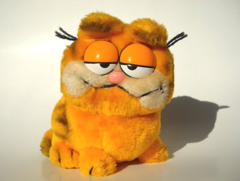 Garfield Plush, 1980s Childhood, 1980s Toys, Fraggle Rock, Childhood Memories 70s, 80s Nostalgia, School Memories, 90s Childhood, Vintage Memory