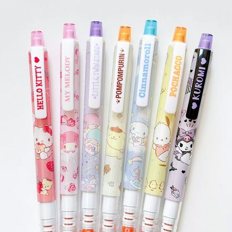 Hello Kitty Mechanical Pencils, Sanrio Mechanical Pencils, Cute Mechanical Pencils, Sanrio Pencil Case, Kuru Toga Mechanical Pencil, Hello Kitty Pencil, Walpapers Cute, Diy Gifts To Sell, Writing Games